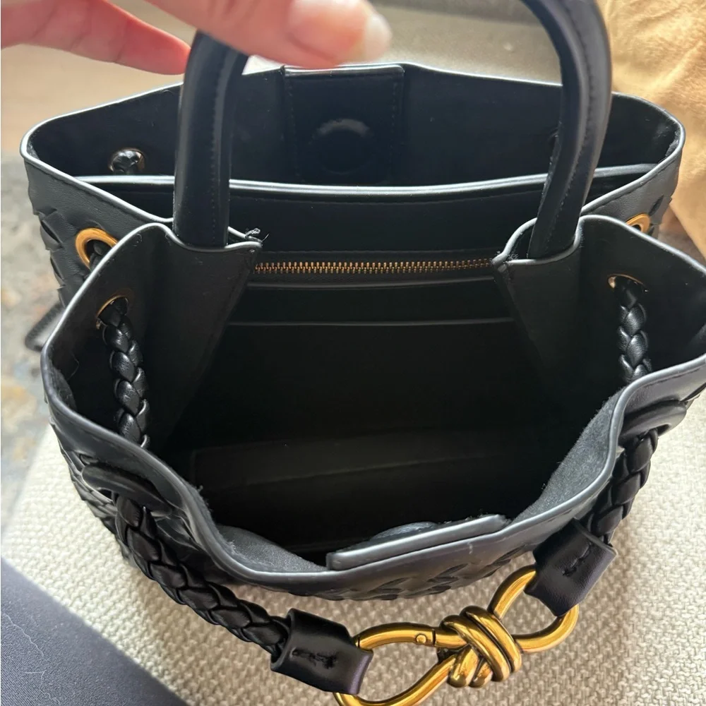 Black Bottega Andiamo Inspired Bag - Picture 7 of 11